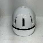 New Women’s White IRH air-lite English Riding Helmet. 108617 Large. 12-85