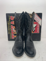 New Men’s Black Texas Imperial Cowboy Boots. M 610 10 D. 7-62