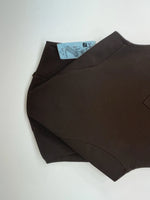 New Women’s Brown Dickson Jenkins Cut Off Button Up Vest #7953 3B-62