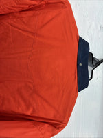 New Men’s Wrangler PBR Orange Long Sleeve Button Up XL J-27