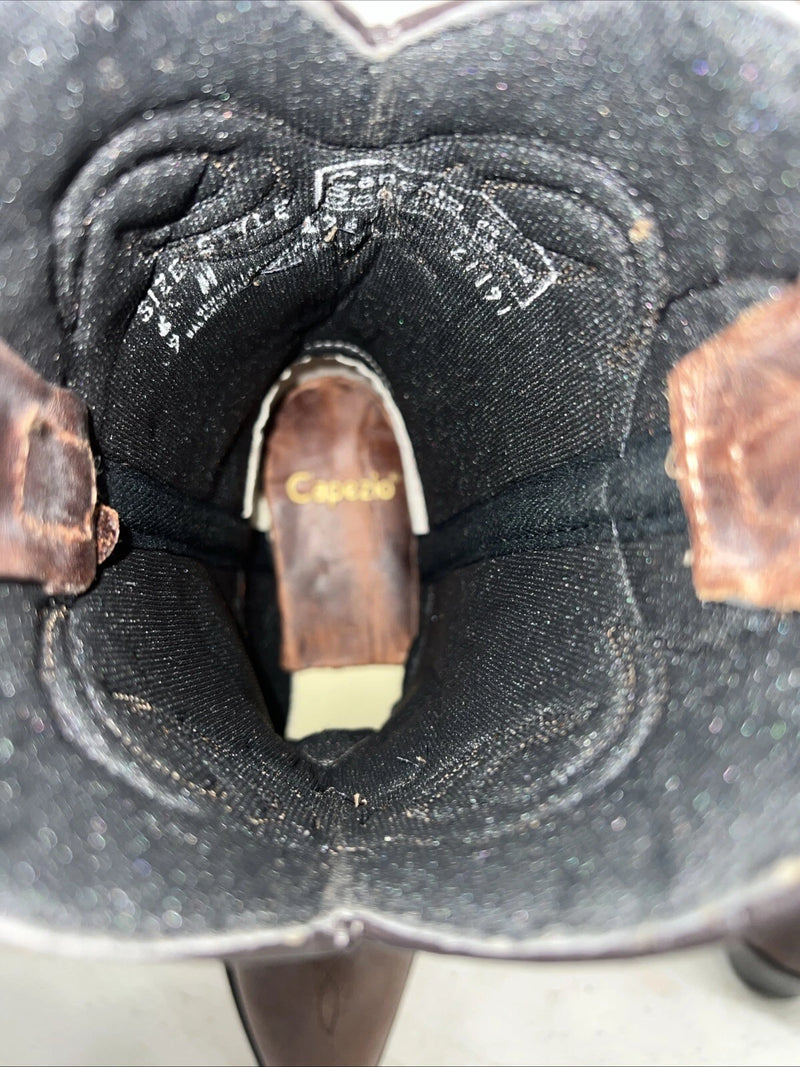 New Women’s Brown Capezio Cowboy Boots. L261 6 M. 19-51