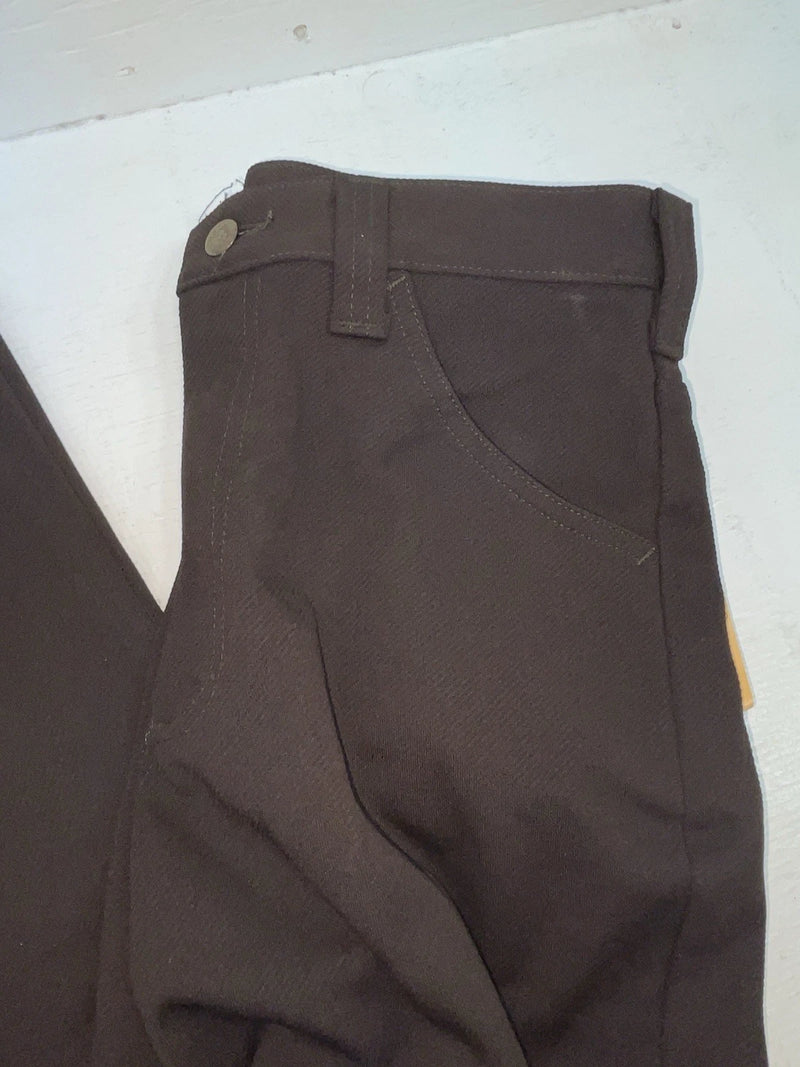 New Vintage Brown Lee Polyester Pants #2004021 3A-72