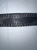 New Black Genuine Leather Weaved 28” Belt #4591 JJ-108
