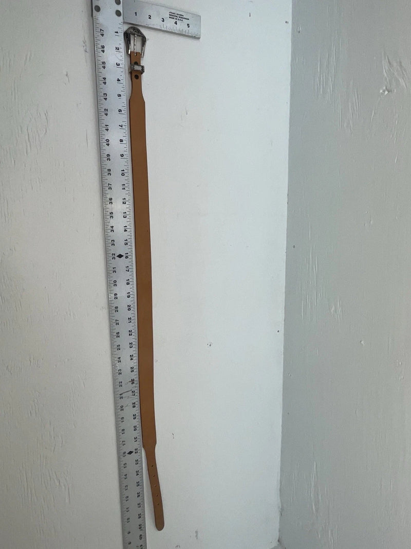 New Brown Genuine Leather 32” Belt #003 Z-122