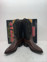 New Men’s Brown Texas Brand Cowboy Boots. 251527446 10 D. 7-45