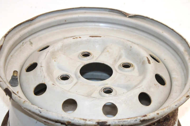 09 Suzuki Lt-a400f Oem 12x6 Front Wheel Rim 55310-38F30-YL8 55310-38F30-291 AS26