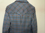 New Men’s Pioneer Wear Blue Plaid Suit Jacket 40 #574 LL-605