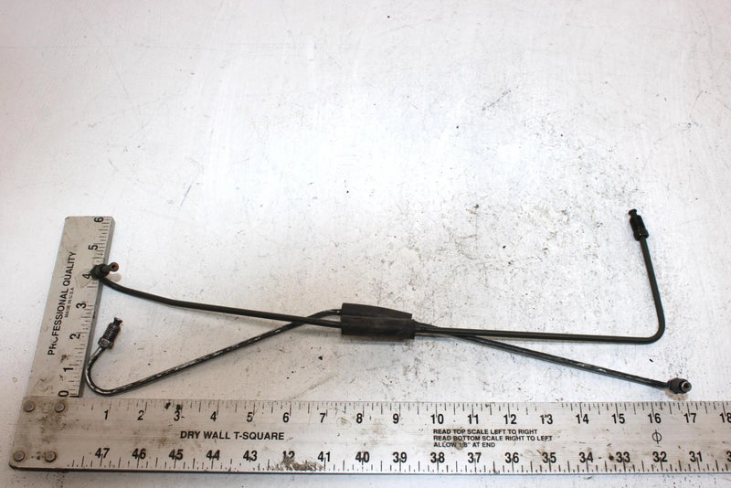96 Kawasaki Bayou 300 Oem Front Center Brake Line Set 43060-1080 43060-1081 AK19