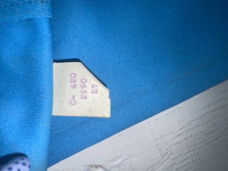 New Vintage Blue Prior Polyester Pants #2990 3A-21