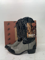 New Men’s Gray Texas Imperial Cowboy Boots. M 452 10.5 10 1/2 D. 7-87