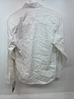 New Women’s Wrangler White Designed Long Sleeve Button Up Small TT-2