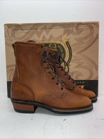 New Women’s Brown Lace Up Dan Post Boots. 59003 9 M. 15-108
