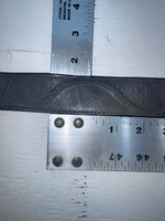 New Gray Genuine Leather Nocona Stitched 28” Belt #3062 NN-48