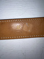 New Brown Genuine Leather Nocona Tooled 32” Belt #1981B JJ-44
