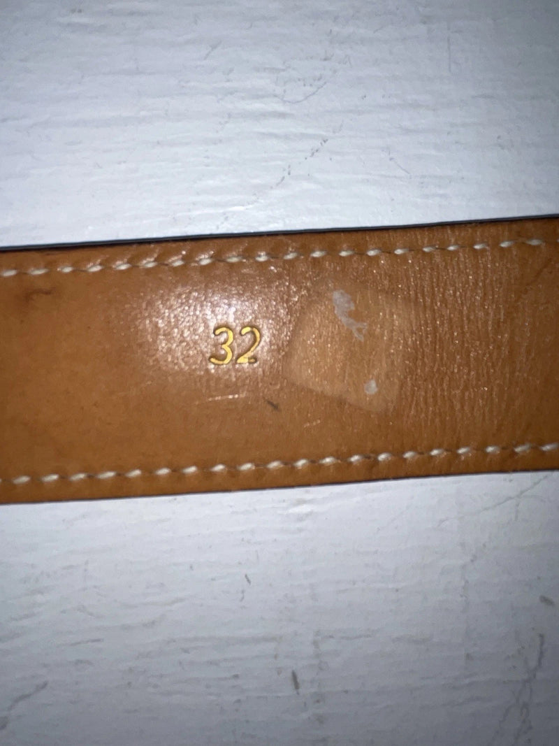 New Brown Genuine Leather Nocona Tooled 32” Belt #1981B JJ-44