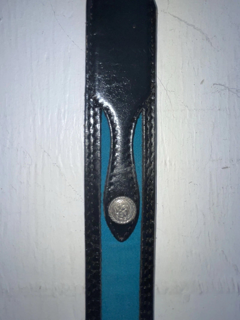 New Blue Genuine Leather 28” Belt JJ-12