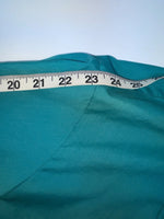 New Women’s Green Chaplin Long Sleeve Button Up Shirt M 3B-45