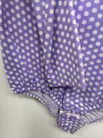New Women’s Panhandle Slim Purple Body Suit Long Sleeve Button Up Medouk LL-64