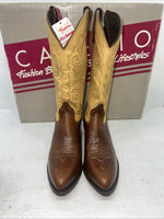 New Women’s Brown Capezio Cowboy Boots. L 224 6.5 6 1/2 M. 19-81