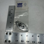 New Womens Congress Leather Silver Sterling Hair Clip. 93305 A-124