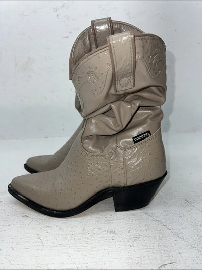 New Women’s Tan Capezio Cowboy Boots. L 432 5 M. 17-41