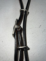 New Tough 1 Brown Leather Fully Adjustable Curb Strap #52-575 FF-25