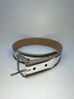 New Blue Genuine Leather 28” Belt #7330 Z-171