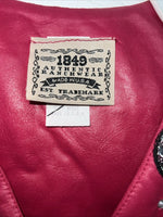 New Women’s Pink 1849 Authentic Ranchwear Western Show Vest XXS E-605
