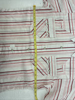 New Men’s Dee-Cee Red Stripe Short Sleeve Pearl Snap 15 Medium AA-120