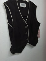 New Women’s Brown Western Heritage Western Show Vest 12 #54708 E-610