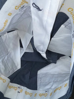New Vintage Blue Circle S Polyester Pants #CP4768 NN-156