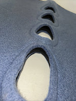 New ABetta Blue Cut Out Fleece 32x30 Saddle Pad #122458 Pad-11