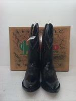 New Men’s Black Snake Skin Laredo Cowboy Boots. 4574 9.5 9 1/2 E W. 6-79