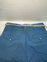 New Vintage Blue Dickson Jenkins Polyester Pants #2169 SS-45