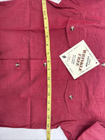 New Kids ELY Classic Pink Long Sleeve Button Up Medium DD-78