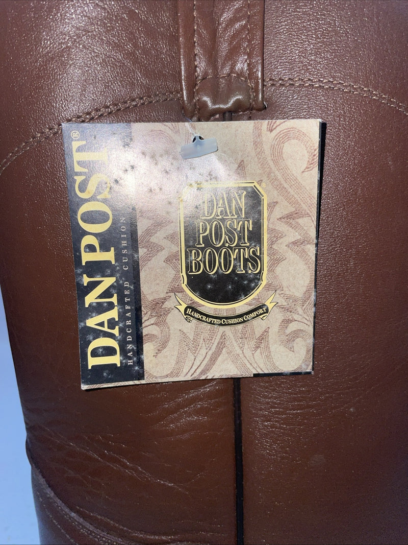 New Men’s Brown Dan Post Cowboy Boots. 26589 11 E W. 8-19