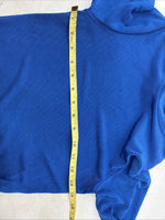 New Kids 1849 RanchWear Blue Long Sleeve Size Kids Large YY-2