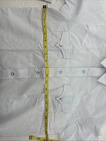 New Boys Champion Western White Long Sleeve Pearl Snap Size 16 AA-54