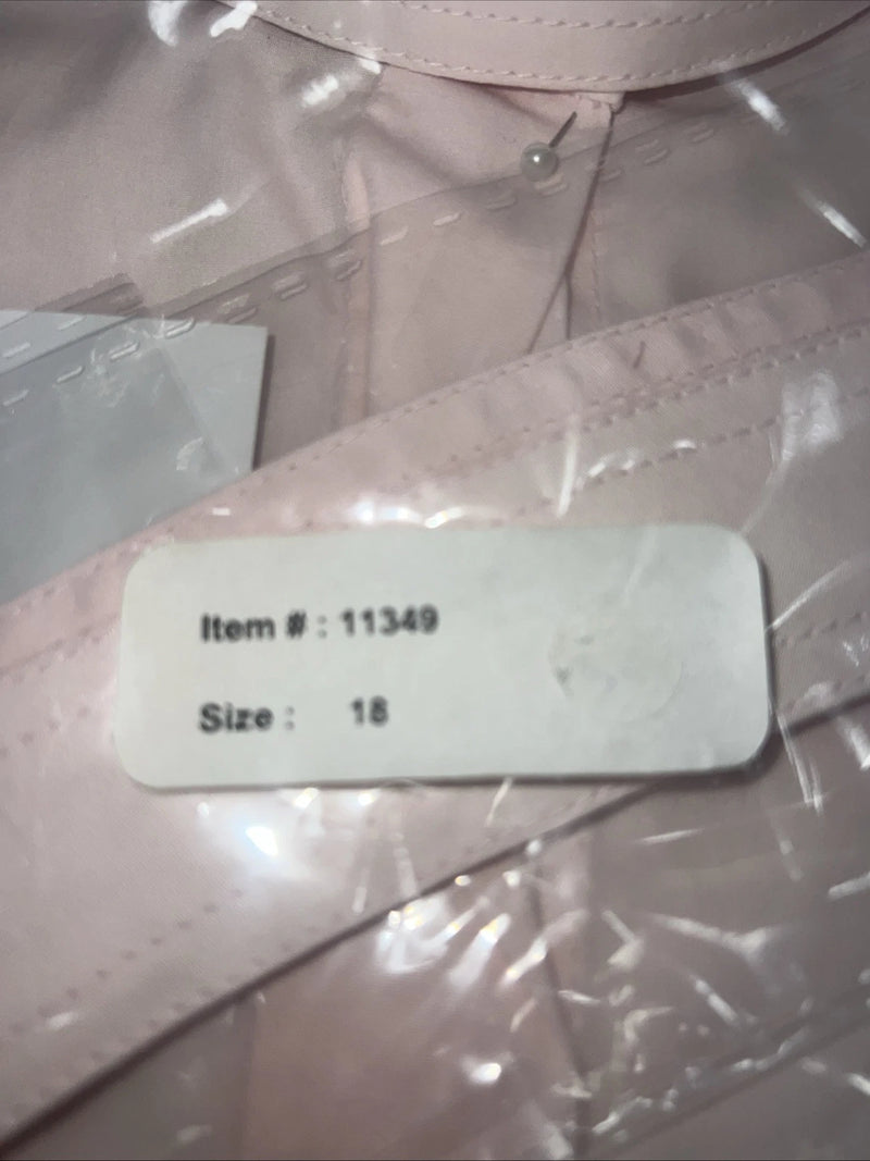 New Women’s Pink Star Rider English Traditional Riding Shirt. 18 #11349 A-137