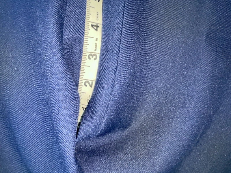 New Vintage Blue H Bar C Polyester Pants #MR477 ZZ-14