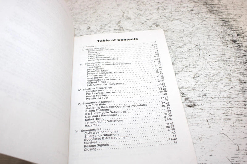 1999 Arctic Cat Zr 600 Oem Safety Handbook SA19