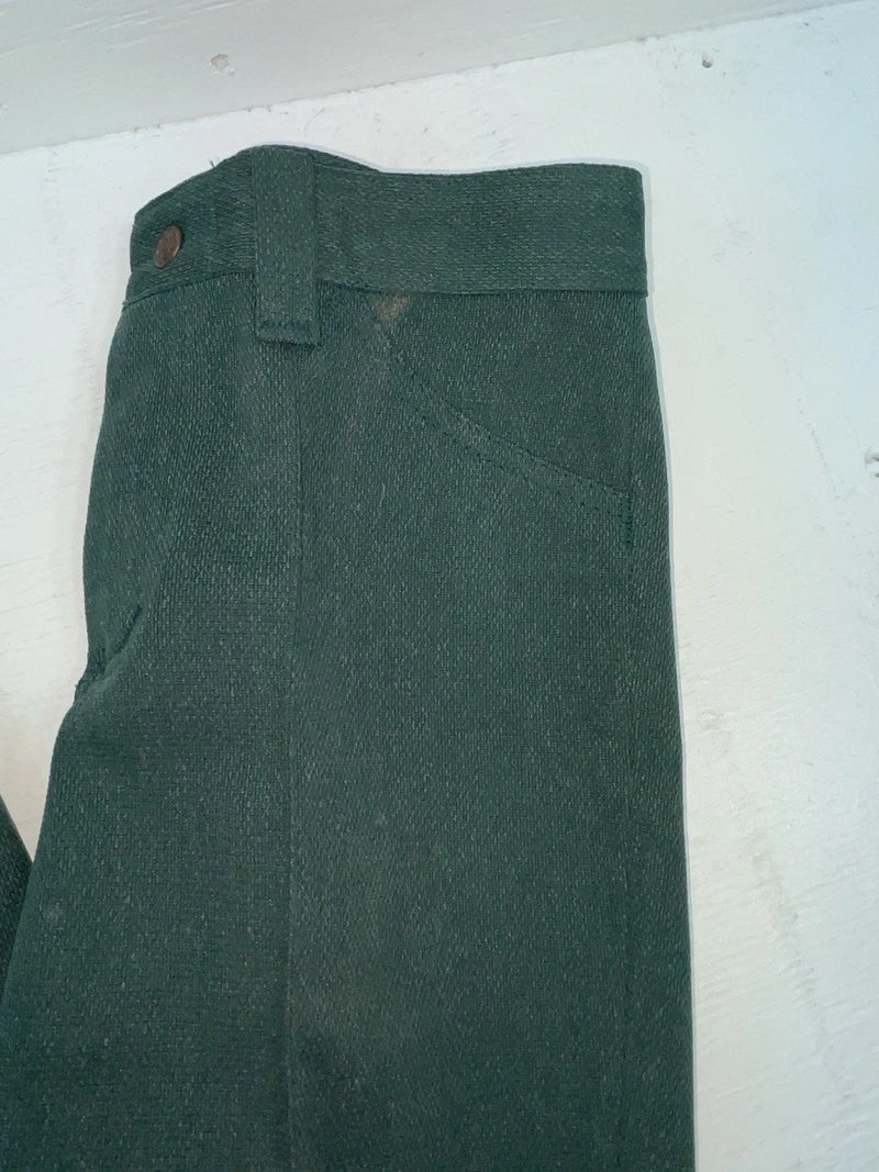 New Vintage Green Dickson Jenkins Polyester Pants #973 SS-54