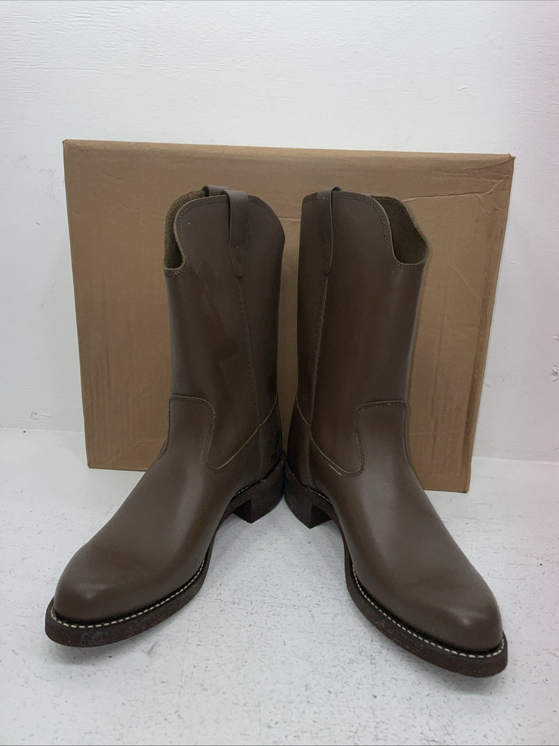 New Men’s Brown Biltrite Cowboy Boots. 47051 9.5 9 122 D. 5-25
