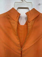 New Women’s Panhandle Slim Orange Long Sleeve Zip Up Size 12 TT-137