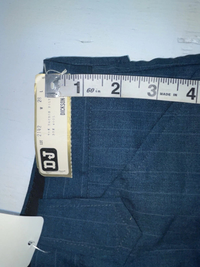 New Vintage Blue Dickson Jenkins Polyester Pants #2142 3A-50