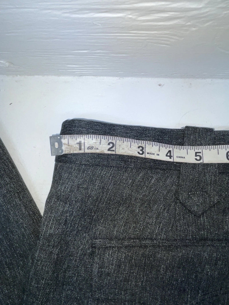 New Vintage Black Circle S Polyester Pants #CP4776 OO-3