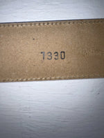 New Blue Genuine Leather 28” Belt #7330 Z-171