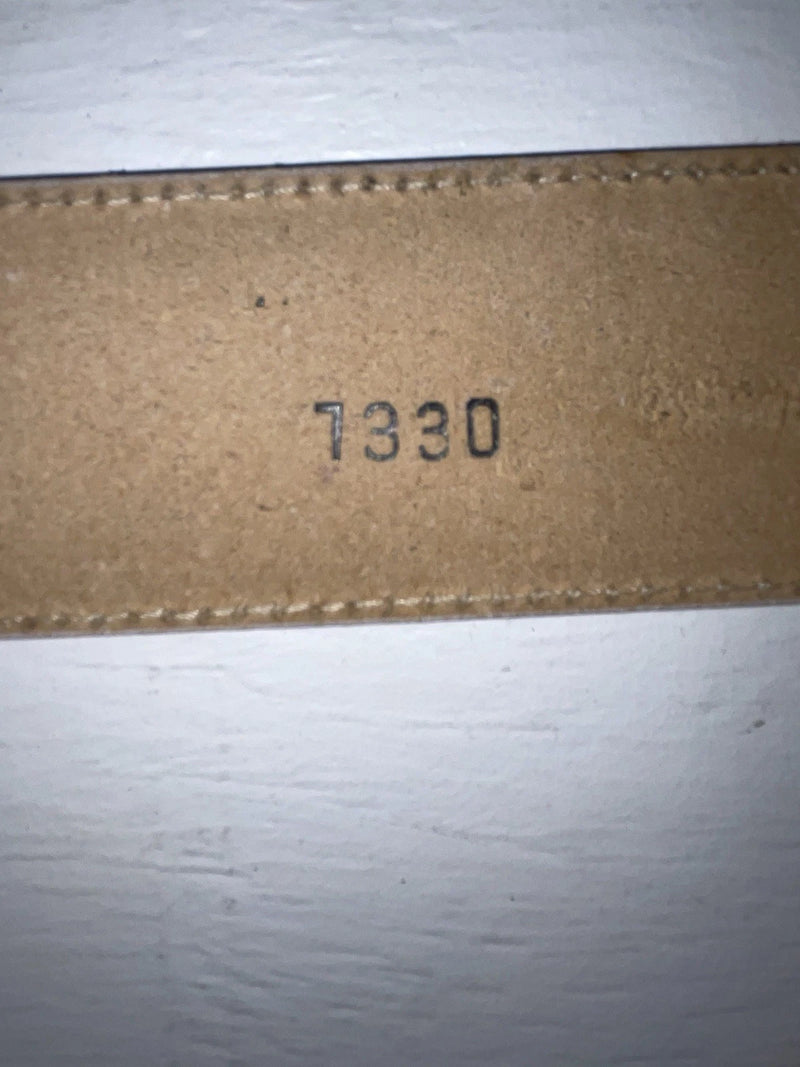 New Blue Genuine Leather 28” Belt #7330 Z-171
