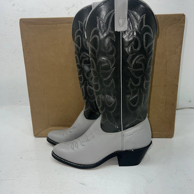 New Women’s Gray Kenny Rodger’s Cowboy Boots. 0702 5.5 5 1/2 M. 20-32