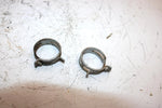 96 Polaris Xcr 600 Sp Oem Silver Narrow Coolant Hose Clamp Pair 7080564 Q1447
